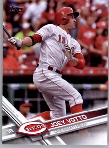 2017 Topps 288 Joey Votto Cincinnati Reds Position – 1B (First Base)  Baseball MLB Front